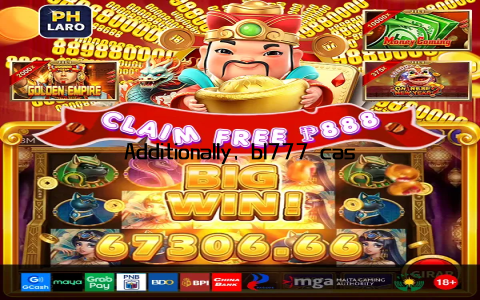Additionally, bl777 casino is licensed and regulated by reputable authorities, which further reinforces its credibility